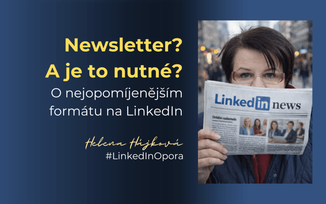 Helena Hájková LInkedIn freelance ženy